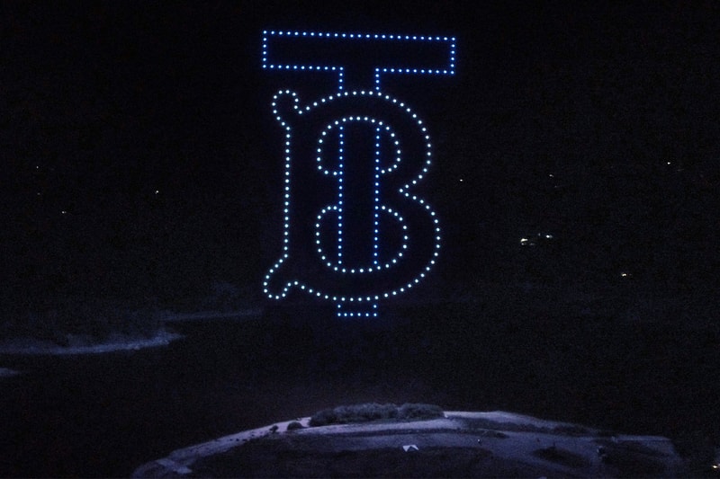 Burberry Celebrates Its Summer TB Monogram Info drones 
