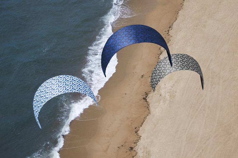 Burberry Celebrates Its Summer TB Monogram Info drones 