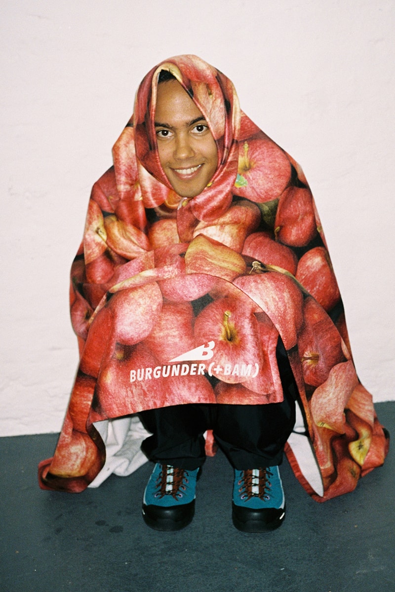 BURGUNDER (+BAM) release information where to buy Kanye west t-shirt brand David letterman 