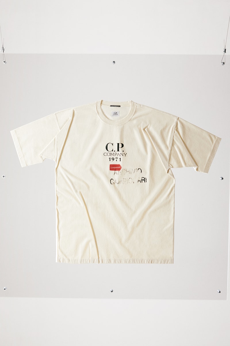 C.P. Company archive imagery t-shirt tee collection release information details buy cop purchase Massimo osti