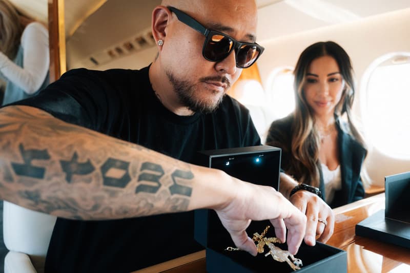 ben baller private jet las vegas four new custom captain morgan spiced rum inspired flavor pieces 2021 MLS All-Star Game presented by Target kid cudi asap ferg tyler the creator drake diamond-set pendant with Captain Morgan’s iconic pirate motif and a soccer ball on a yellow-gold chain