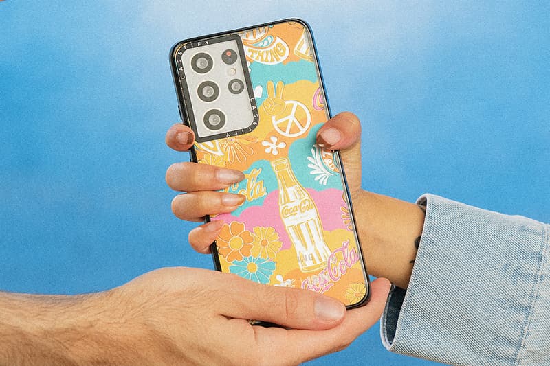 CASETiFY x Coca-Cola Tech Accessories Collab information iPhone cases