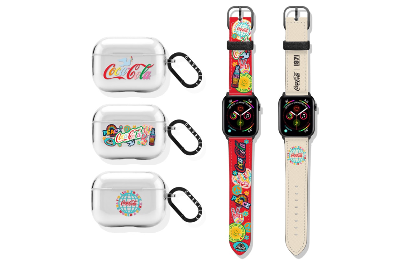 CASETiFY x Coca-Cola Tech Accessories Collab information iPhone cases