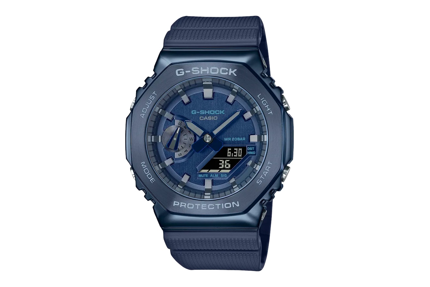 casio g-shock gm-2100 stainless steel casioak limited edition colors release info red olive green blue watches casioak analog digital 