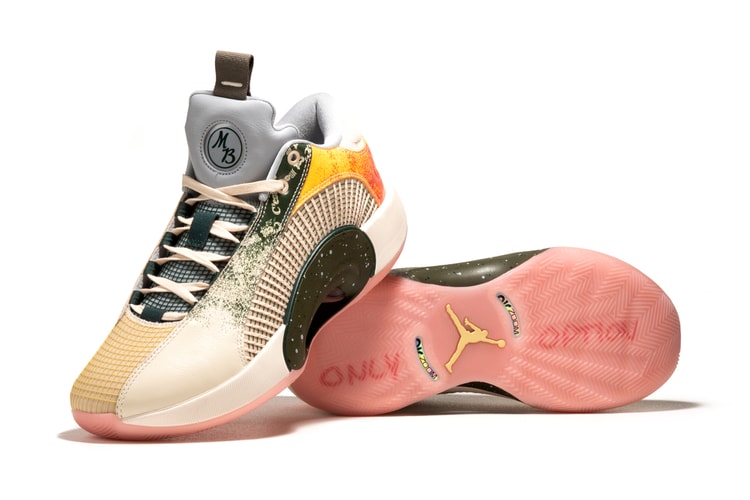 C'est Bon Founder Mamadou Bah Crafts a Striking Air Jordan 35 Low PE