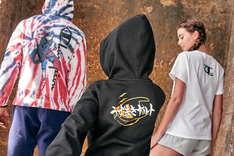 Naruto Shippuden Champion anime hoodie t-shirt gaara kakashi sakura sasuke ichigo reverse weave heritage release drop info date available online 