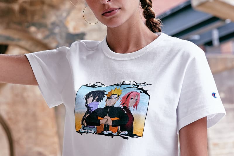 Naruto Shippuden Champion anime hoodie t-shirt gaara kakashi sakura sasuke ichigo reverse weave heritage release drop info date available online 