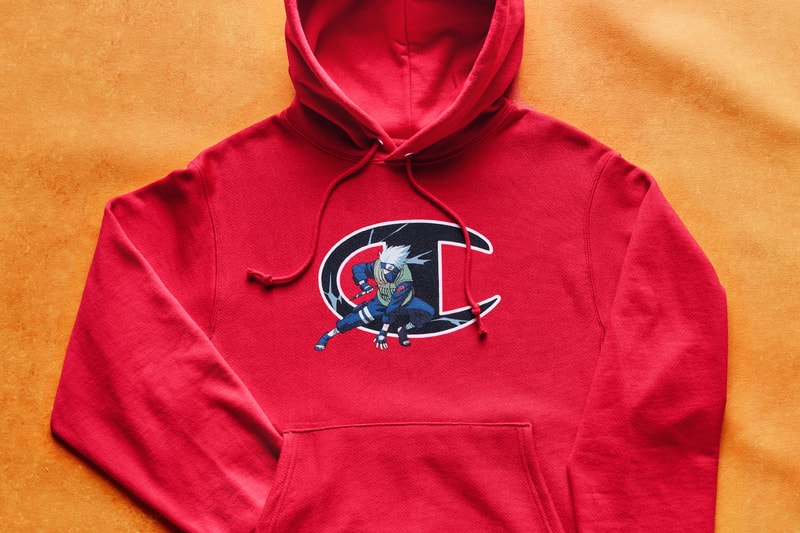 Naruto Shippuden Champion anime hoodie t-shirt gaara kakashi sakura sasuke ichigo reverse weave heritage release drop info date available online 
