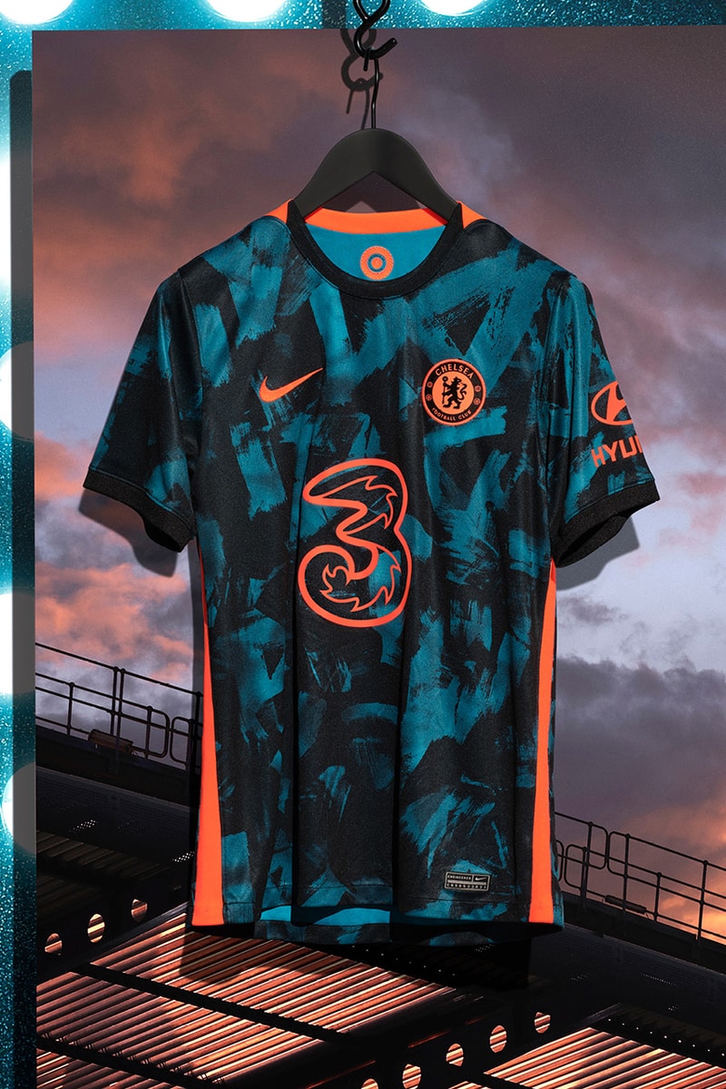 chelsea fc london nike football soccer third kit champions league ucl release details information