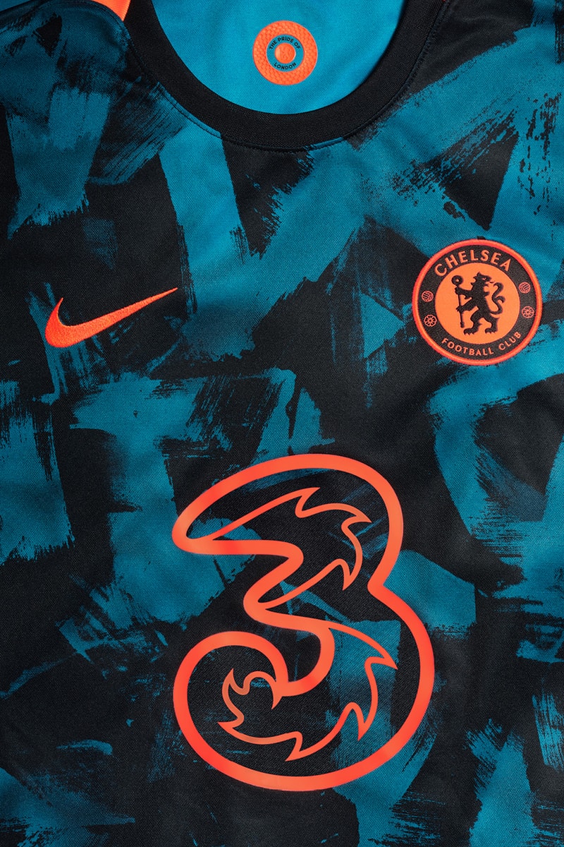 chelsea fc london nike football soccer third kit champions league ucl release details information