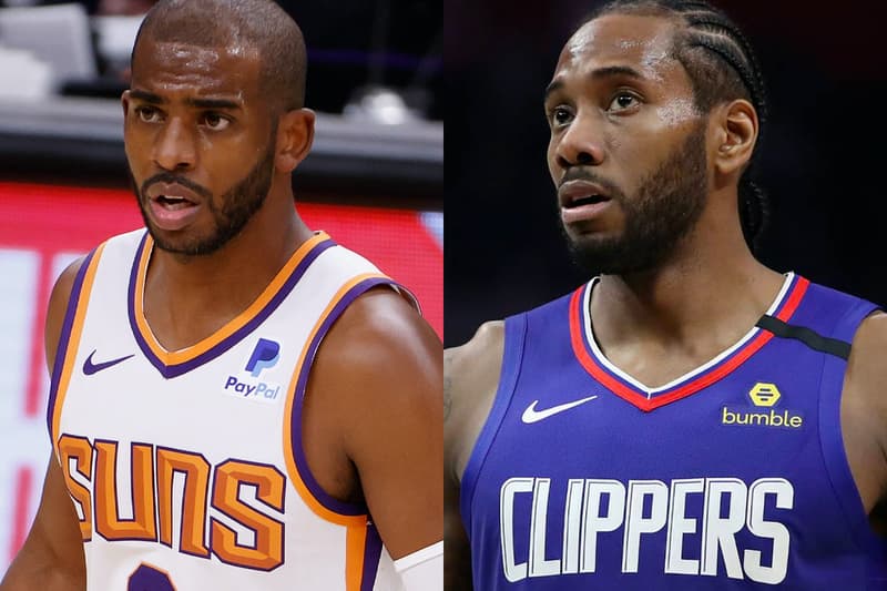 Chris Paul and Kawhi Leonard Set To Become Free Agents phoenix suns los angeles clippers nba declined player options unrestricted free agent