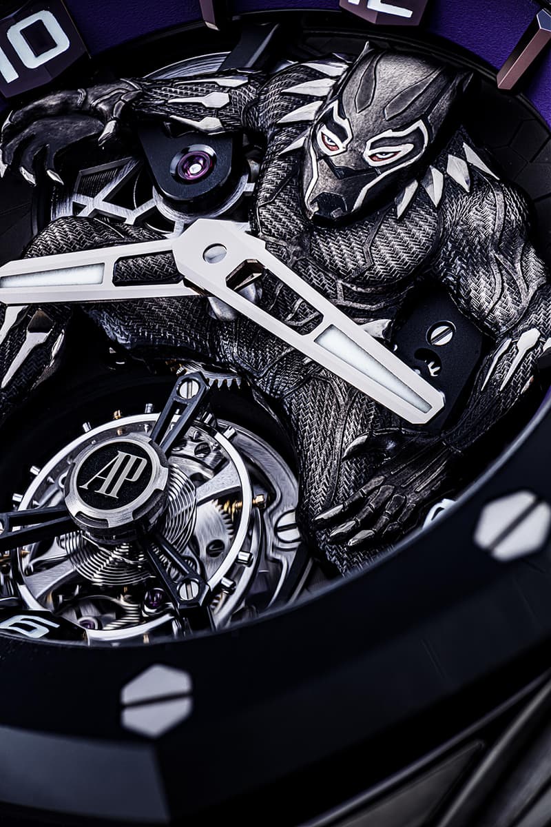 The First Time An Audemars Piguet Royal Oak Concept Black Panther Tourbillon Has Been Offered at Auction