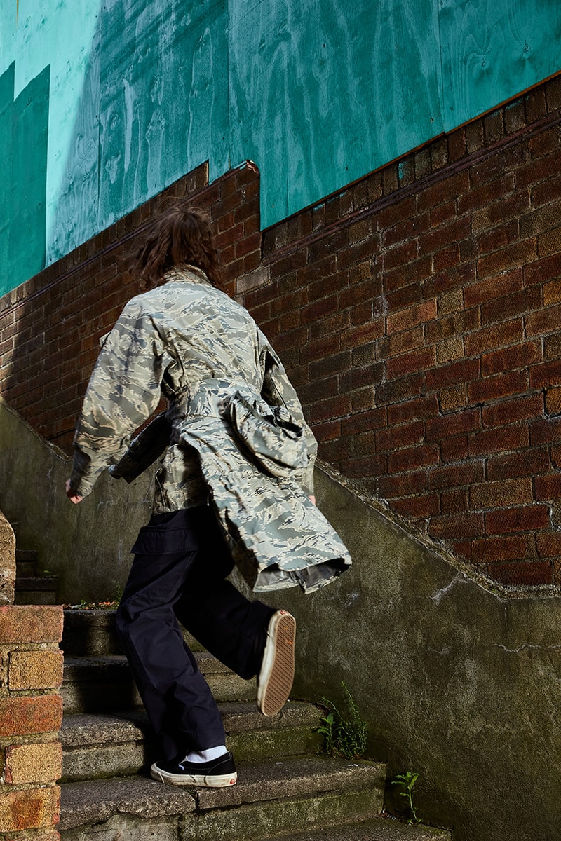 christopher raeburn raefound upcycled curated vintage military wear release details lookbook