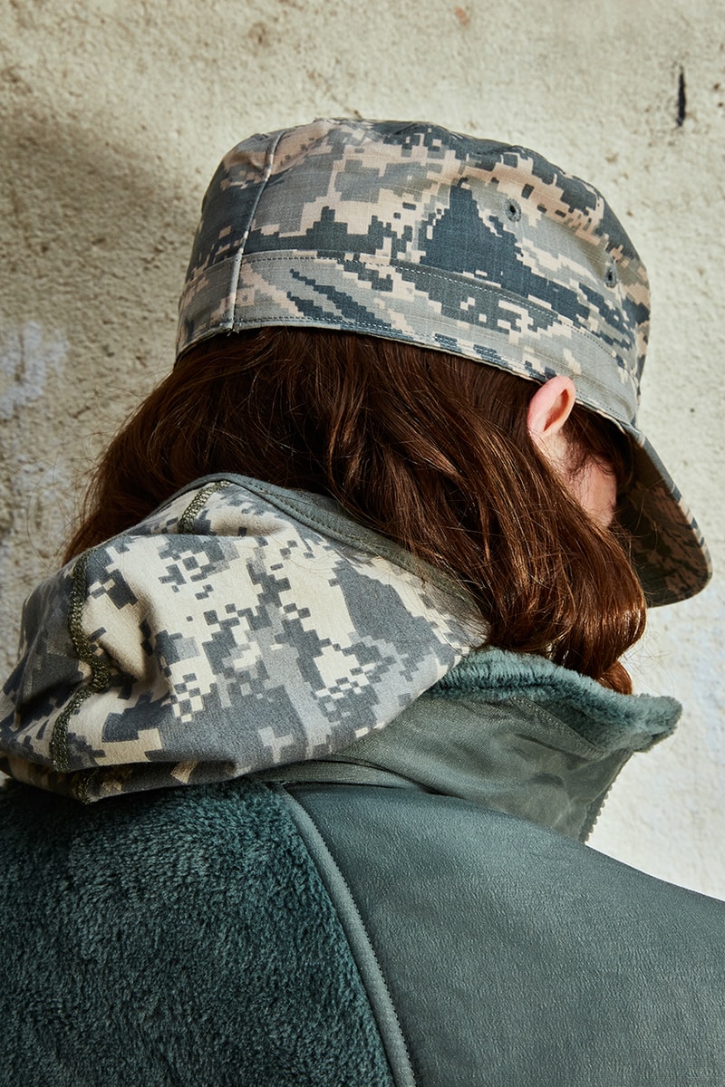 christopher raeburn raefound upcycled curated vintage military wear release details lookbook