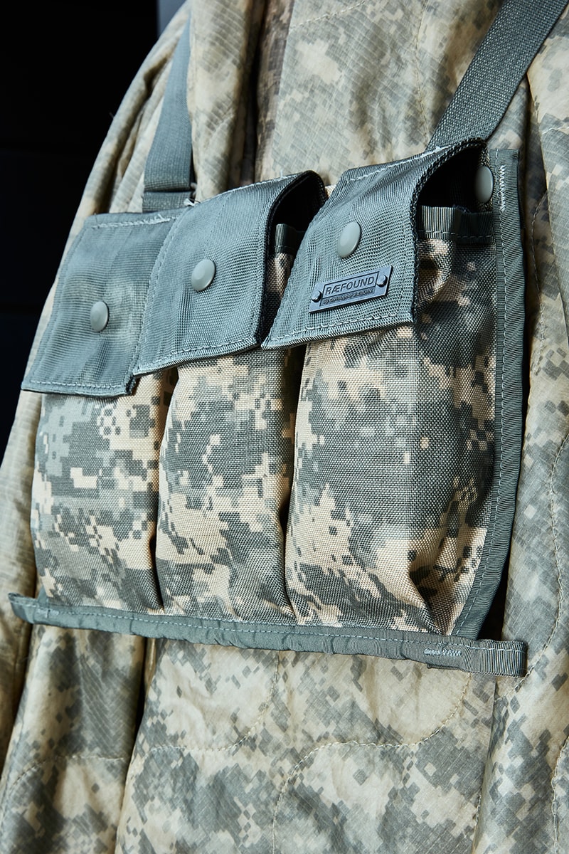 christopher raeburn raefound upcycled curated vintage military wear release details lookbook