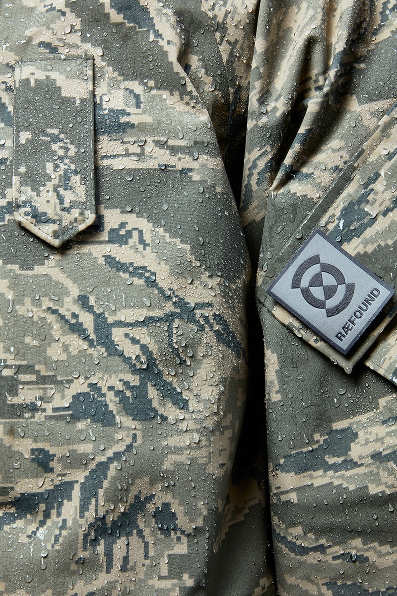 christopher raeburn raefound upcycled curated vintage military wear release details lookbook