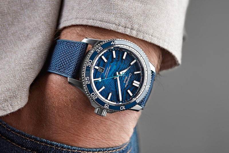 Christopher Ward Expands Use of Recycled Ocean Plastic With C60 #tide