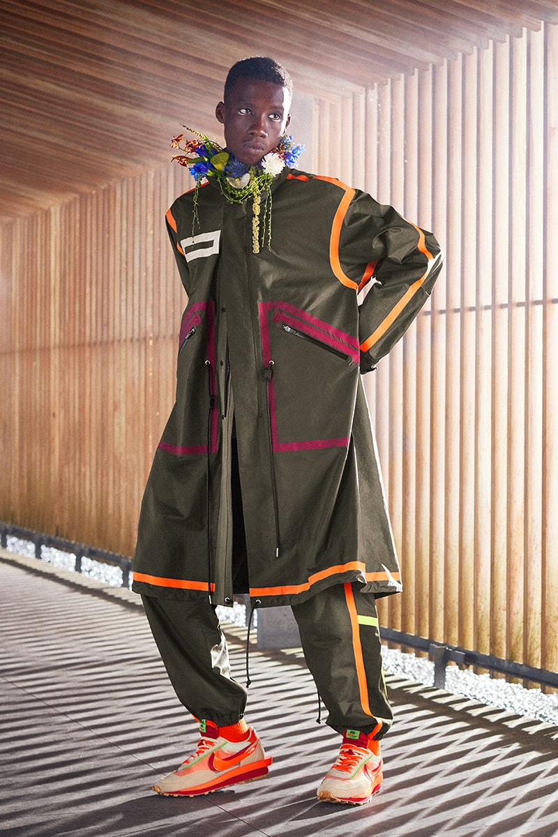 sacai clot nike ldwaffle orange DH1347 100 release date info store list buying guide photos price. 