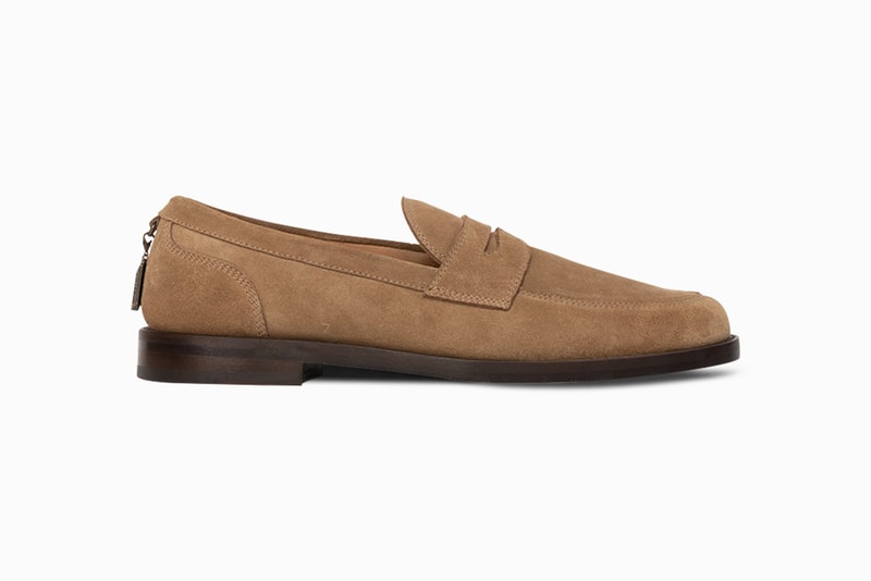 Collegium Pillar Penny Loafer Cognac Suede Nero Leather Terracotta Suede Release Information Stock Online Drop Nick Sisombath Formal Shoes