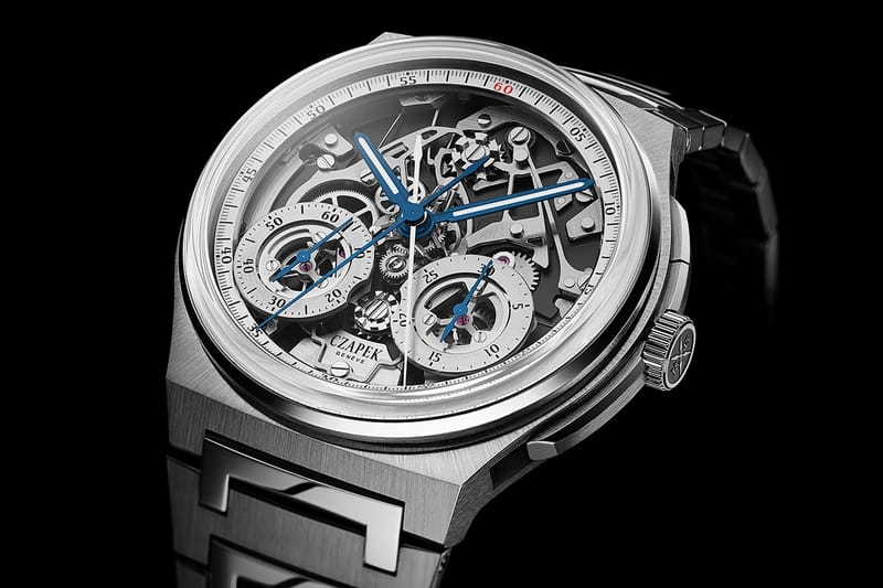 Czapek Drops the Antarctique Rattrapante an inverted split-second chronograph