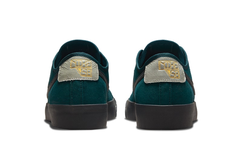 daan van der linden nike sb skateboarding blazer low court midnight turquoise jade horizon dark sulfur CZ5605 301 official release date info photos price store list buying guide