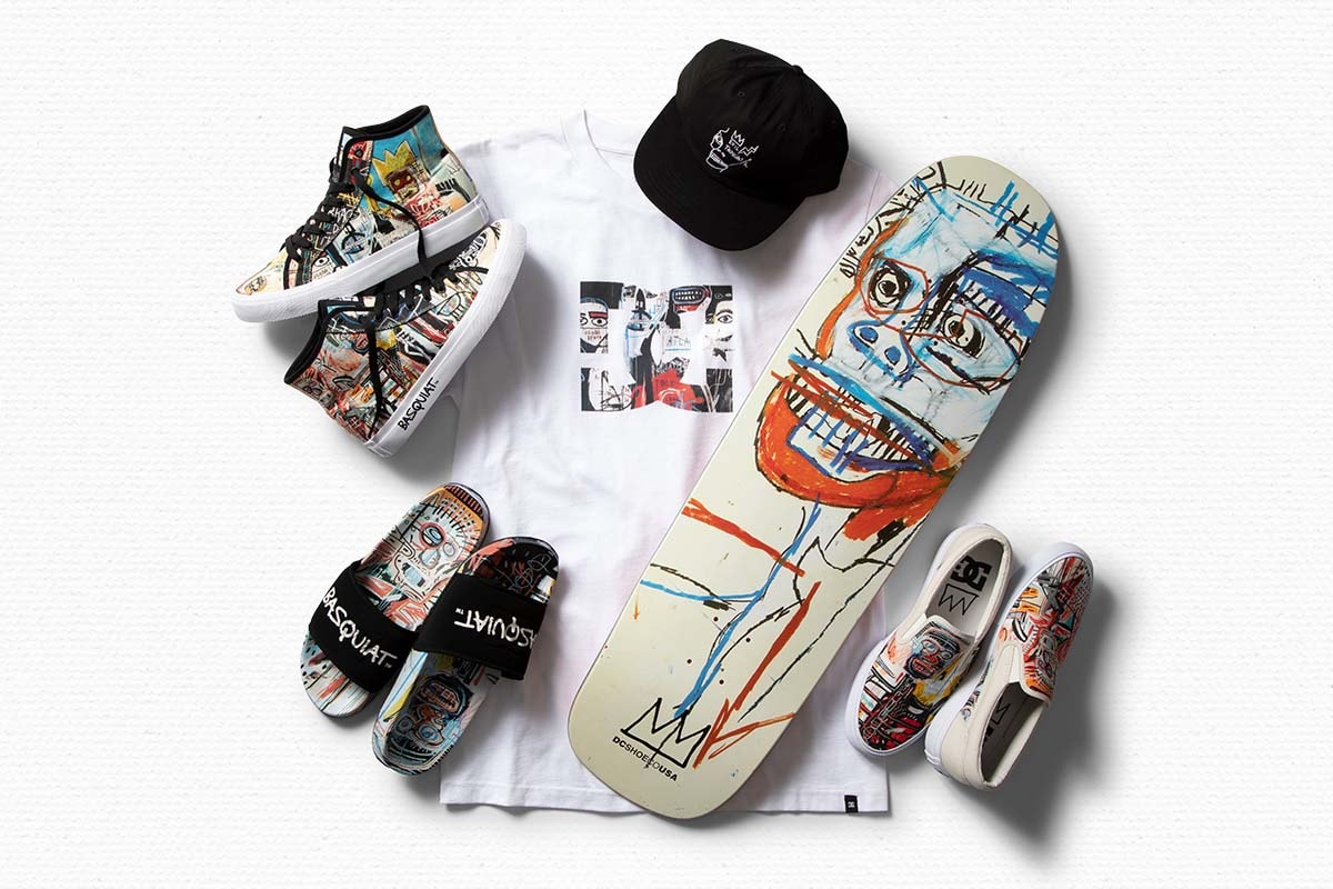 skate shoes sneakers collection new paintings art collab jahmir brown