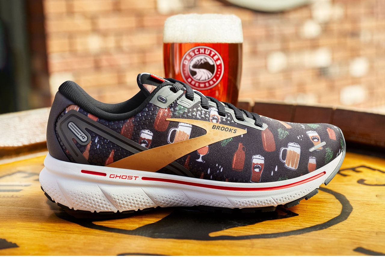 deschutes brewery brooks ghost 14 running shoe apparel golden ipa beer official release date info photos price store list buying guide