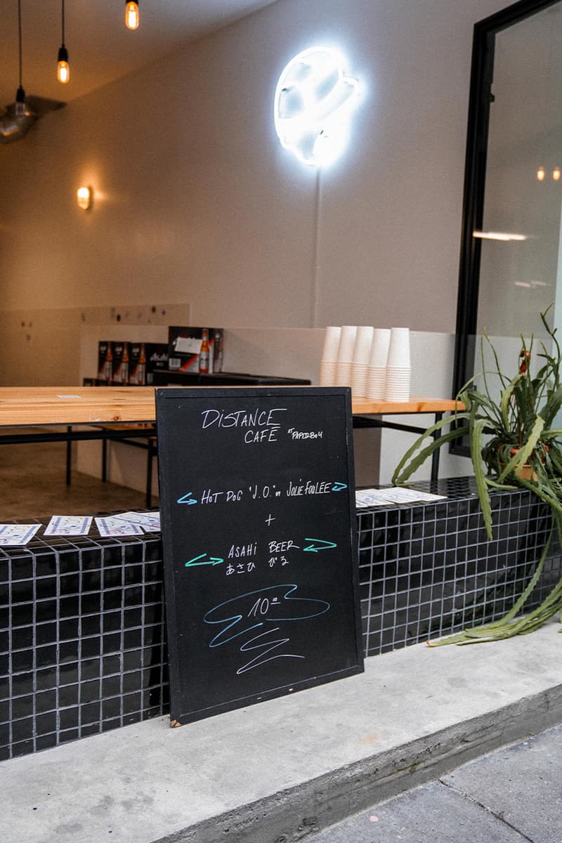 DISTANCE Opens Pop-up Café for Tokyo Olympics paperboy Paris on running Jolie foulee