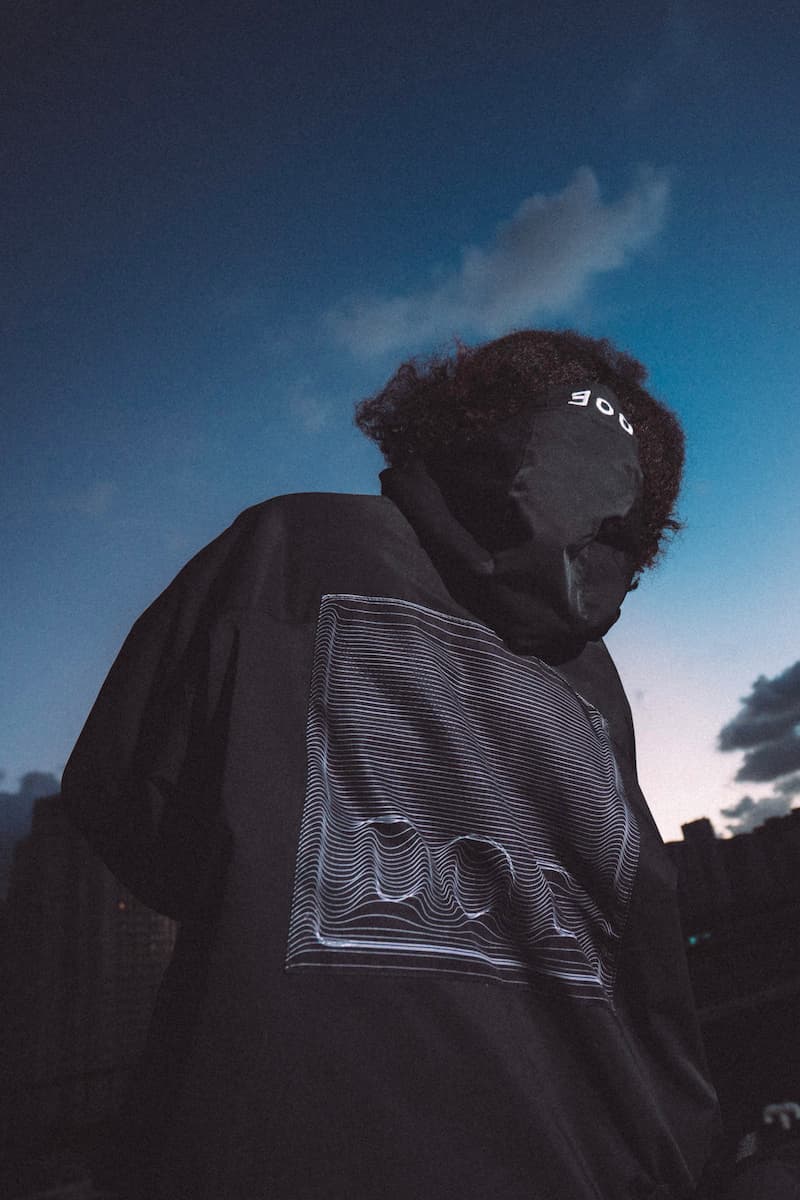 Doe Shanghai fall autumn winter 2021 fw21 lookbook time water portrait hoodie t shirt jacket shirt denim collection release info