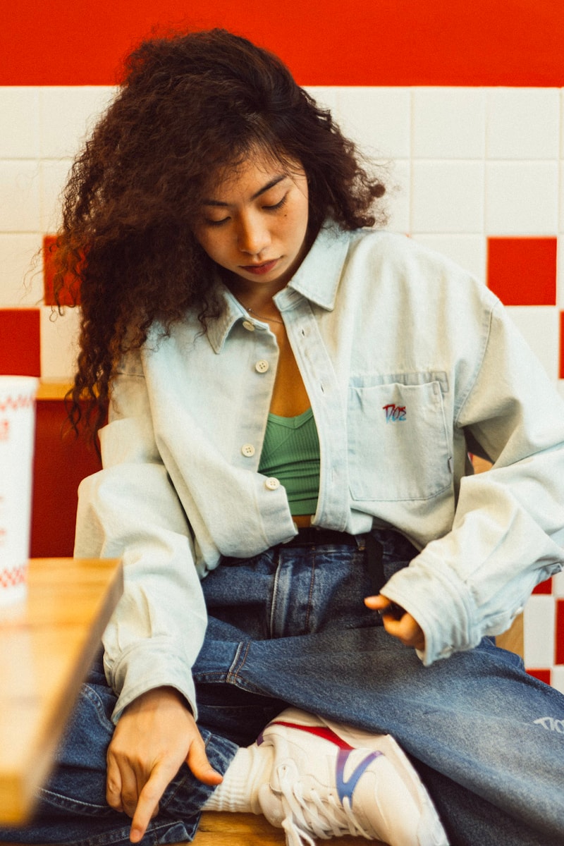 Doe Shanghai fall autumn winter 2021 fw21 lookbook time water portrait hoodie t shirt jacket shirt denim collection release info 