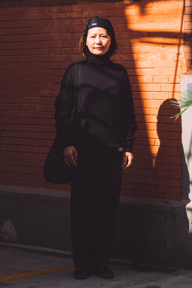 Doe Shanghai fall autumn winter 2021 fw21 lookbook time water portrait hoodie t shirt jacket shirt denim collection release info