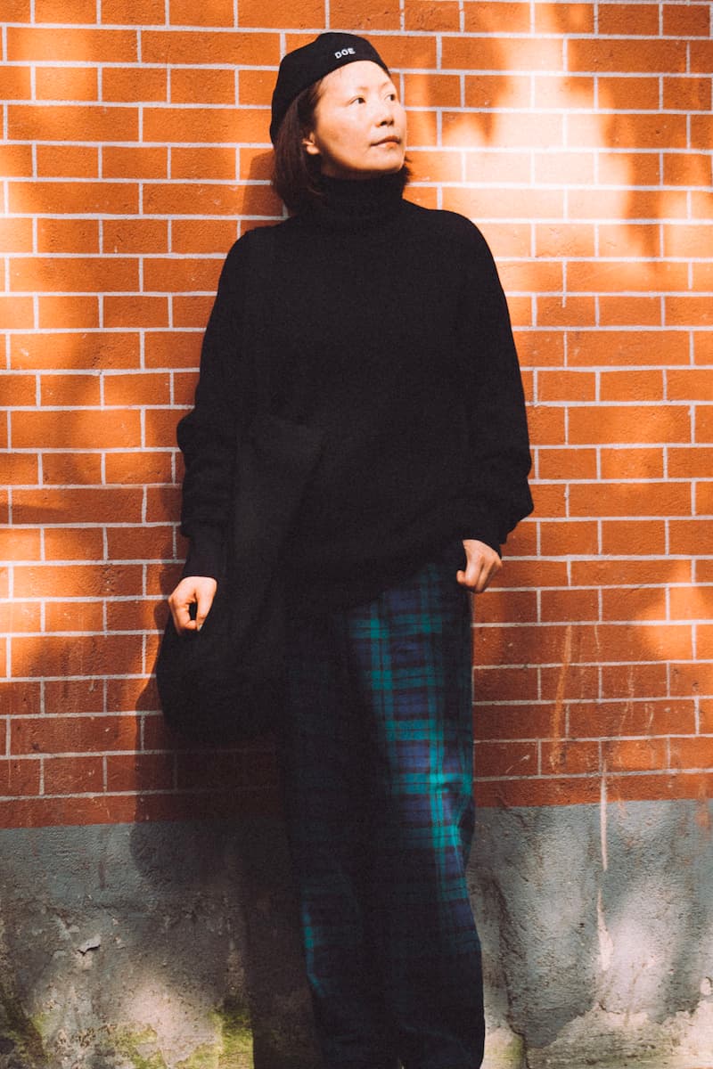 Doe Shanghai fall autumn winter 2021 fw21 lookbook time water portrait hoodie t shirt jacket shirt denim collection release info