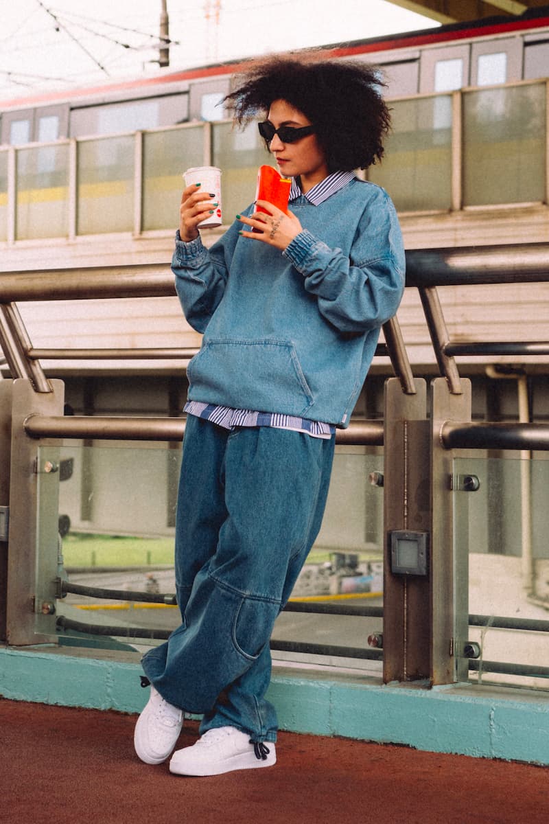 Doe Shanghai fall autumn winter 2021 fw21 lookbook time water portrait hoodie t shirt jacket shirt denim collection release info