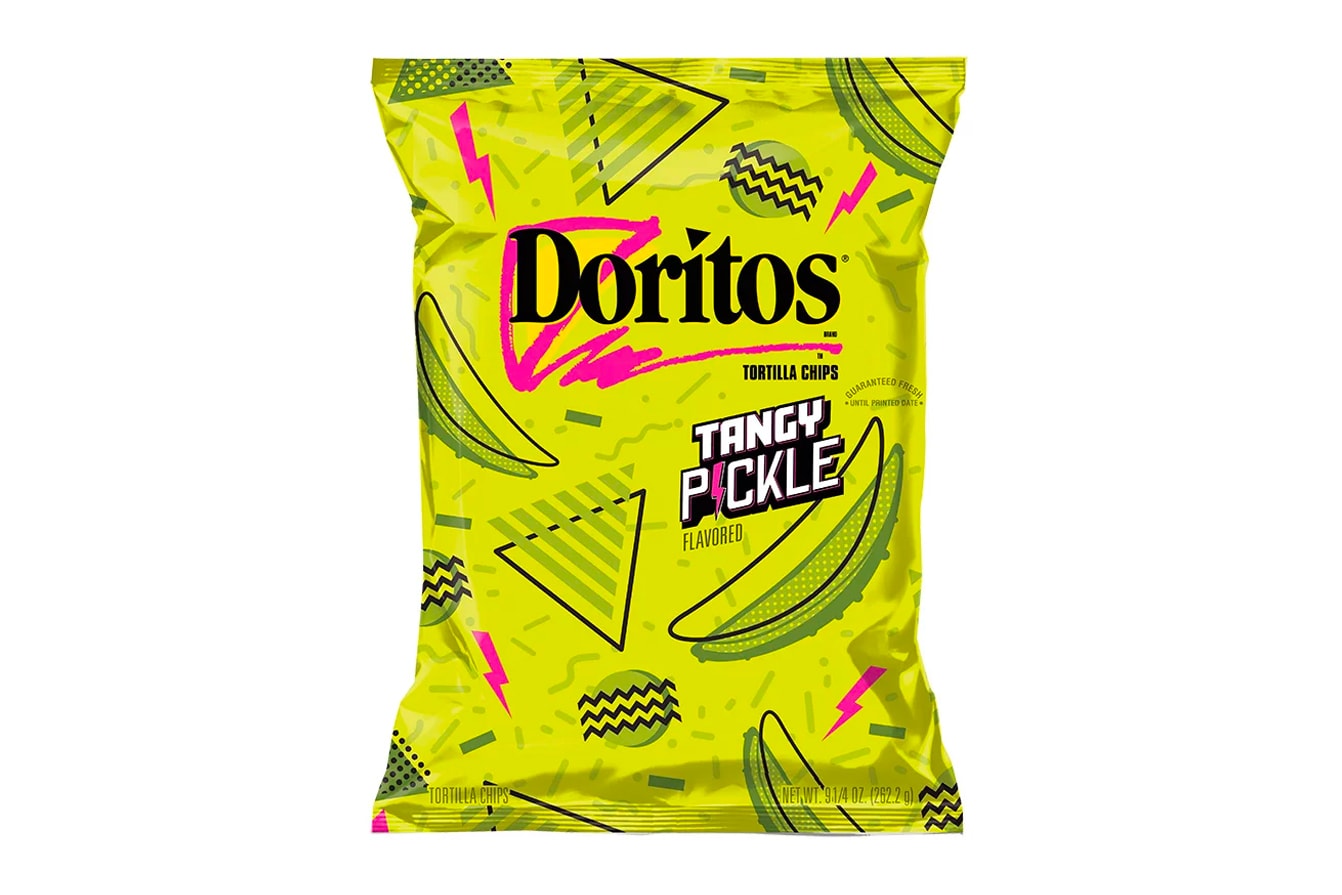 Doritos Tangy Pickle Chips Re-Release Frito-Lay Snacks
