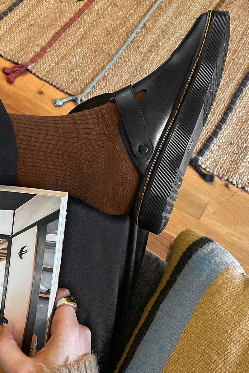 Dr. Martens Carlson Lusso Leather Mules Release information house shoes