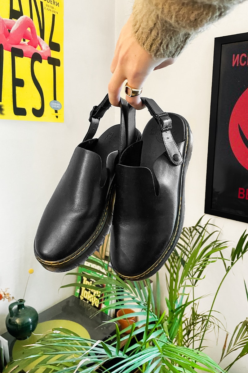 Dr. Martens Carlson Lusso Leather Mules Release information house shoes