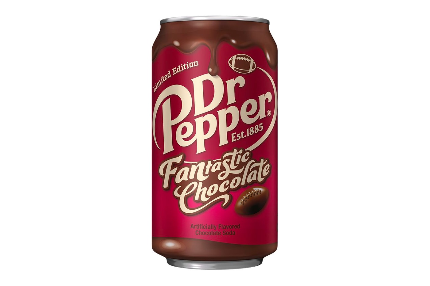 Dr Pepper FANtastic Chocolate Soda Soft Drink NFL Football Season