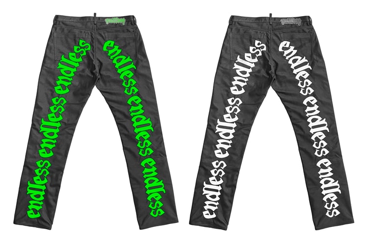 endless denim Leather Jeans Worn by Kanye West Are Available Now