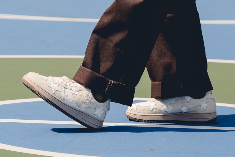ESENES Worldwide creamsta sneaker bapesta air force 1 bootleg homage white brown tan mocha chocolate official release date info photos price store list buying guide