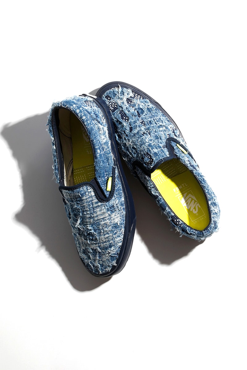 fdmtl vault by vans sk8 hi lx og authentic slip on distressed denim release date info store list buying guide photos price 