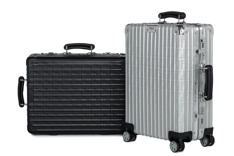 Fendi Partners With Rimowa for an Exclusive One-of-a-Kind Suitcase FF kim jones silvia venturini fendi italian luxury brand Alexandre Arnault lvmh louis vuitton rome