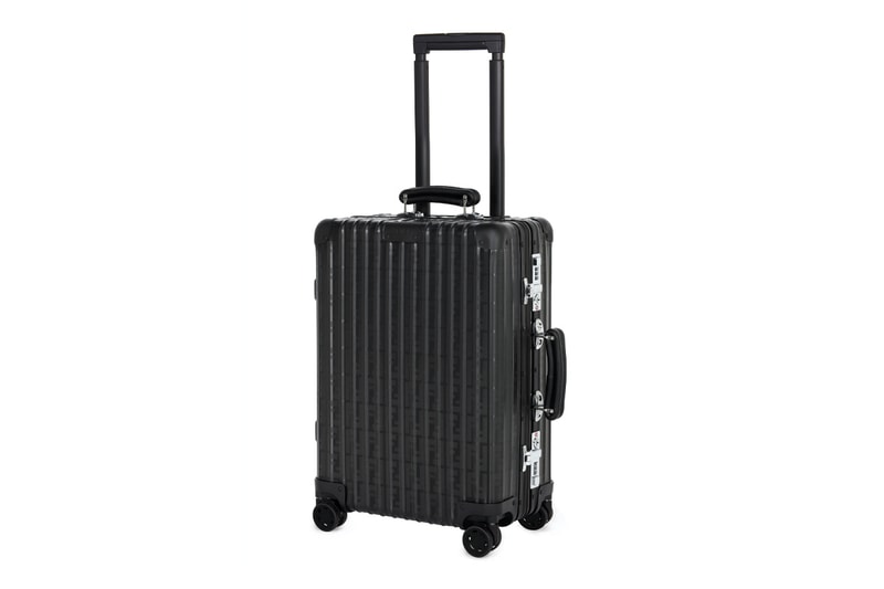 Fendi Partners With Rimowa for an Exclusive One-of-a-Kind Suitcase FF kim jones silvia venturini fendi italian luxury brand Alexandre Arnault lvmh louis vuitton rome