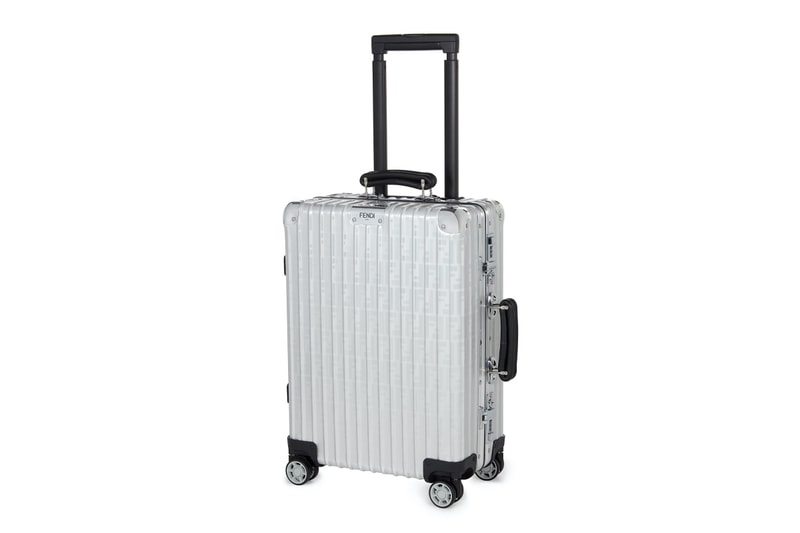 Fendi Partners With Rimowa for an Exclusive One-of-a-Kind Suitcase FF kim jones silvia venturini fendi italian luxury brand Alexandre Arnault lvmh louis vuitton rome
