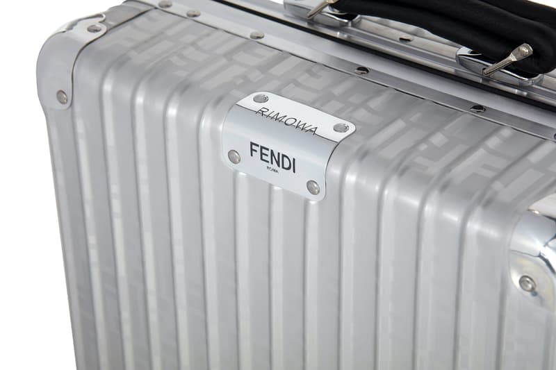 Fendi Partners With Rimowa for an Exclusive One-of-a-Kind Suitcase FF kim jones silvia venturini fendi italian luxury brand Alexandre Arnault lvmh louis vuitton rome