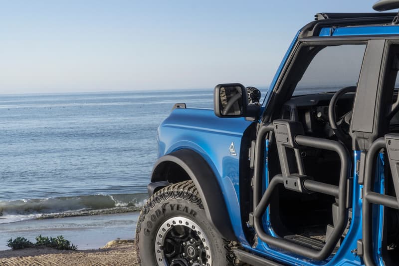 Ford Bronco Riptide Project Vehicle Custom Build Prototype Built Wild West Coast Coastal Beachside Fun 4x4 Off Roader Roofless Doorless