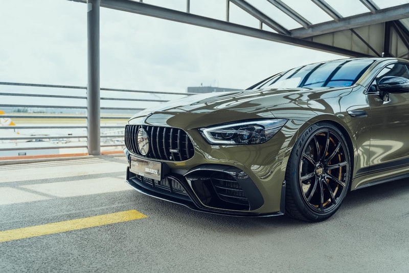 Fostla.de Concepts x Brabus Mercedes-AMG GT 63 S Badlands Green Tuned German Whip Fast Saloon Coupe Car bi turbo V8 800HP
