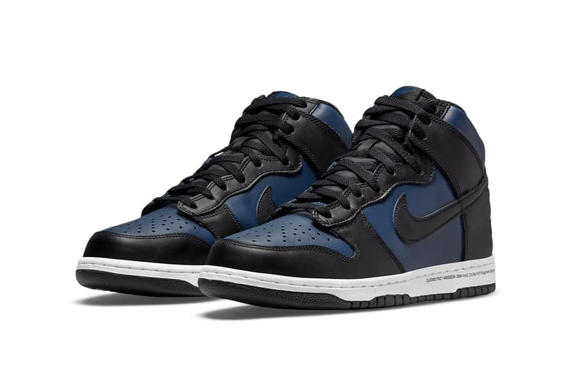 fragment design hiroshi fujiwara nike sportswear dunk high tokyo black midnight navy blue DJ0383 400 official release date info photos price store list buying guide