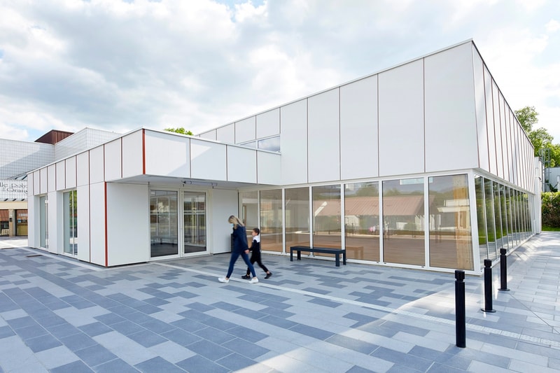 Lemoal Lemoal Pierre Chevet Hempcrete Sports Hall Croissy-Beaubourg France