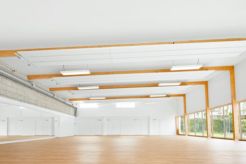 Lemoal Lemoal Pierre Chevet Hempcrete Sports Hall Croissy-Beaubourg France