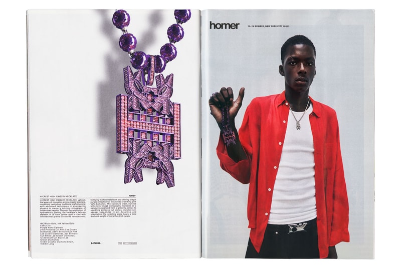 Frank Ocean Launches Independent Luxury Company Homer american brand jewelry scarves silk